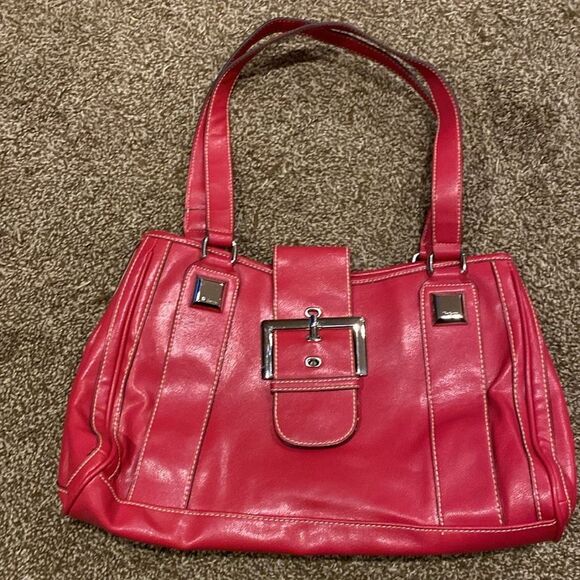 Liz & Co Pink shoulder style purse hand bag - Picture 1 of 13